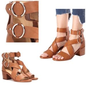 rag & bone Mari leather strap sandals Tan 5